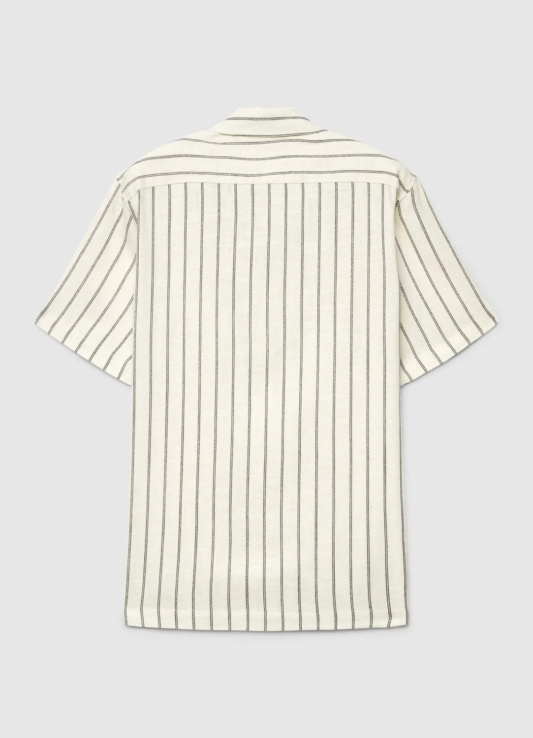 Calliope chemise bowling rayée homme manches courtes