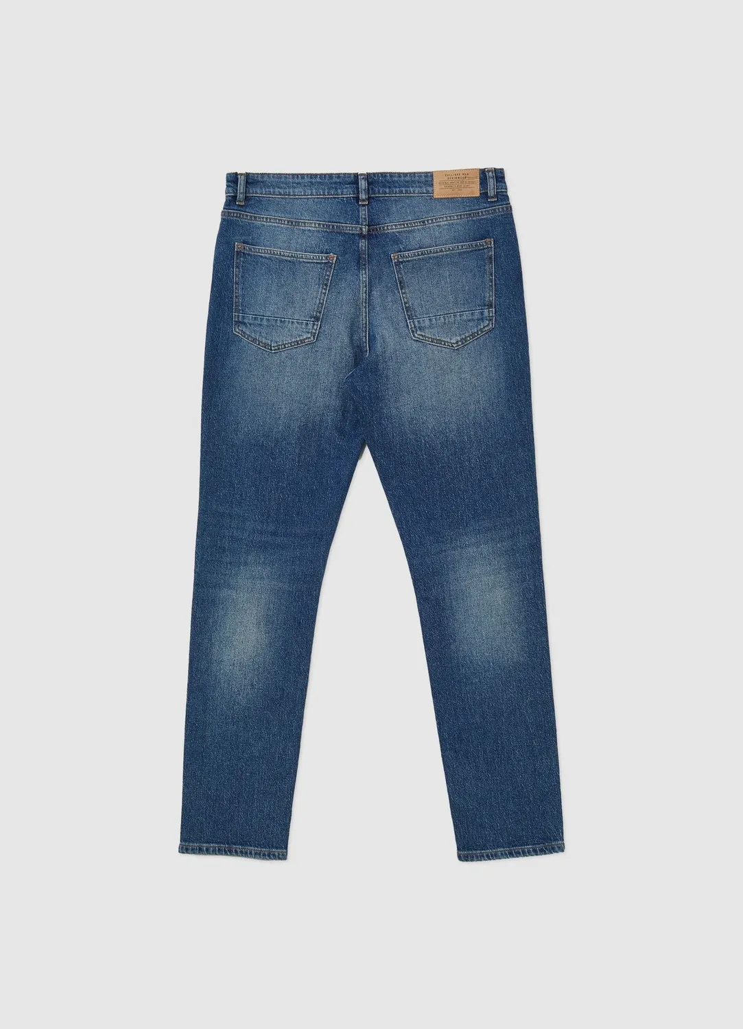 Calliope jean slim homme 5 poches effet délavé