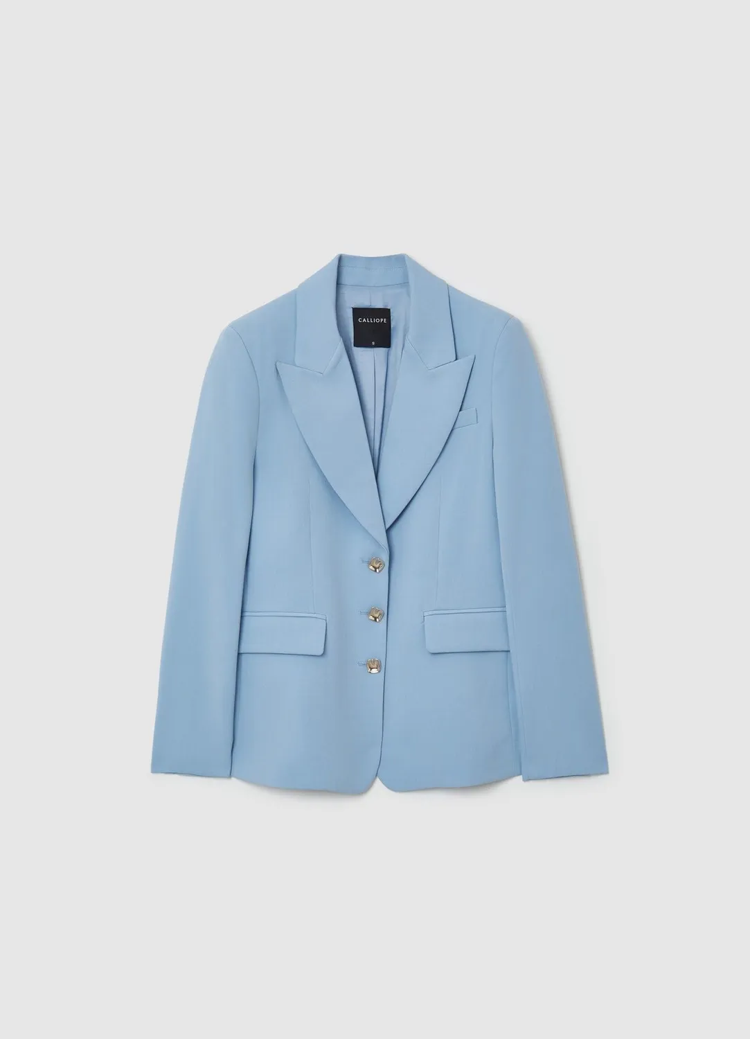 Calliope veste tailleur boutons dorés femme
