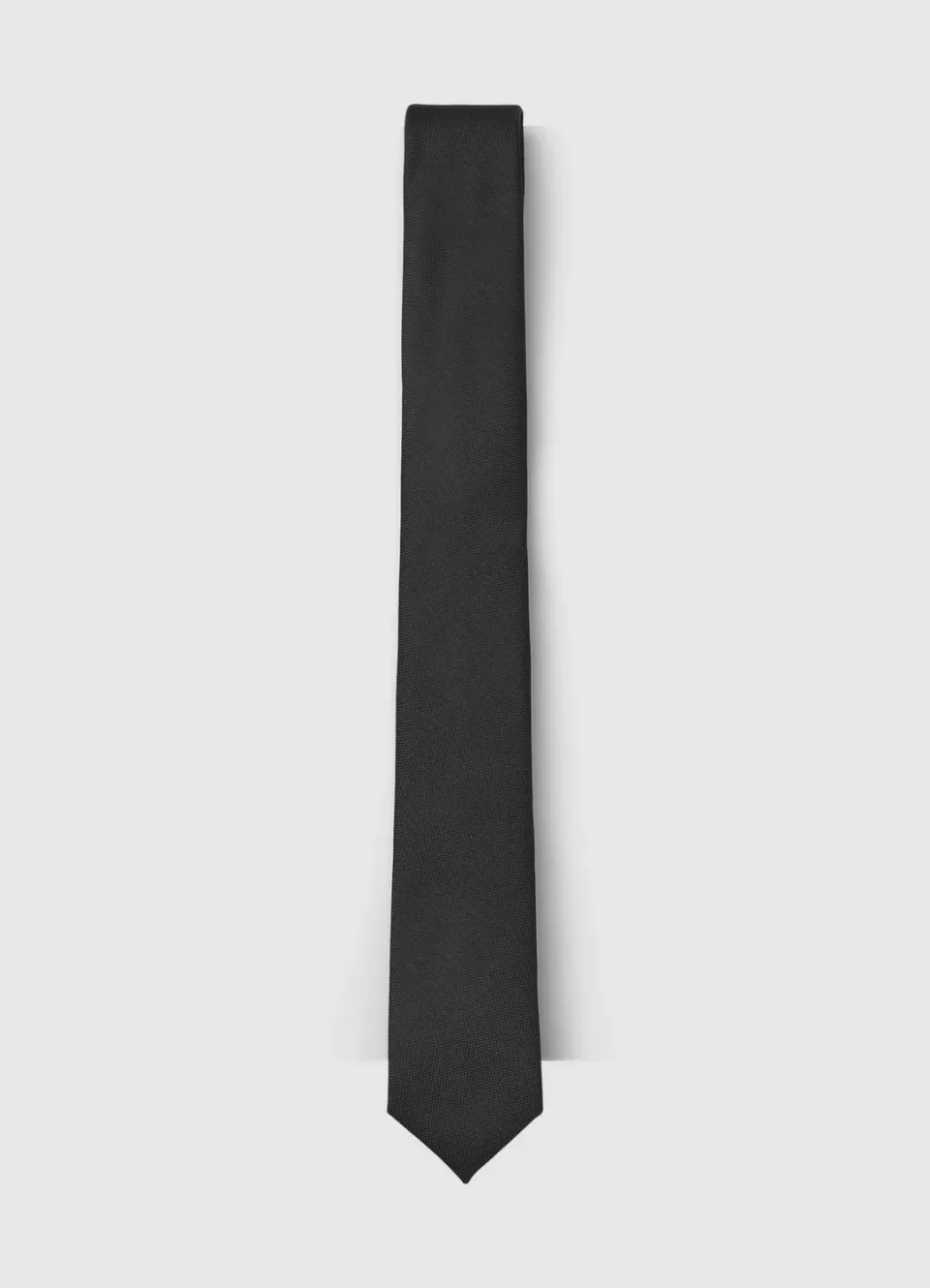 Calliope cravate unie texturée homme