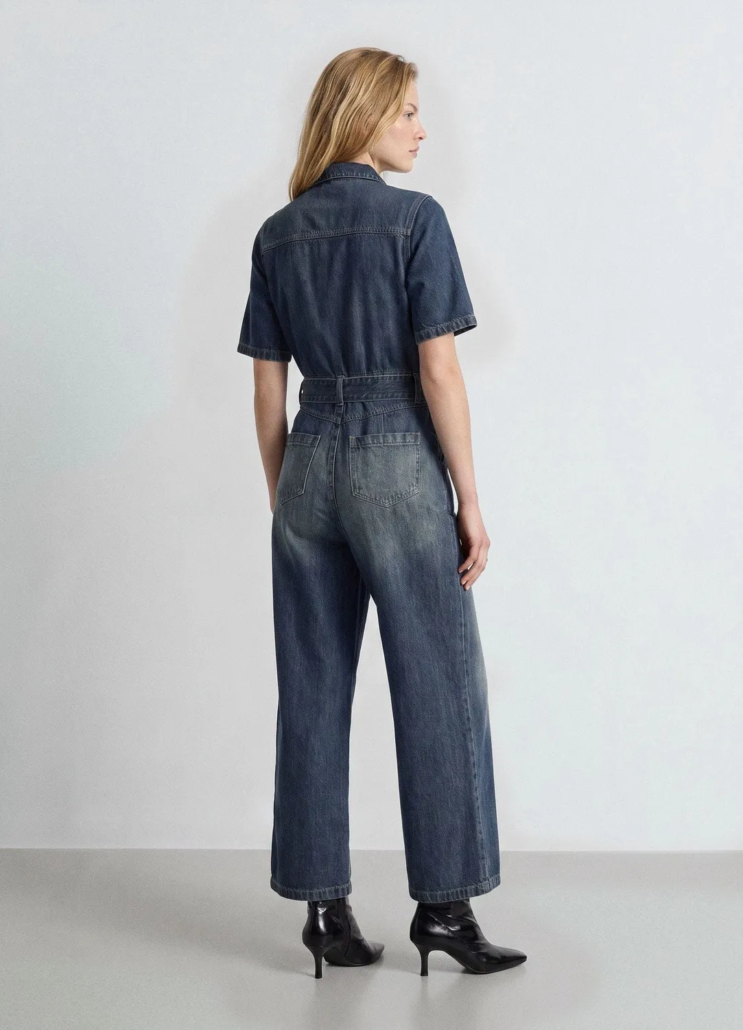 Calliope combinaison zip ceinture combinaison femme