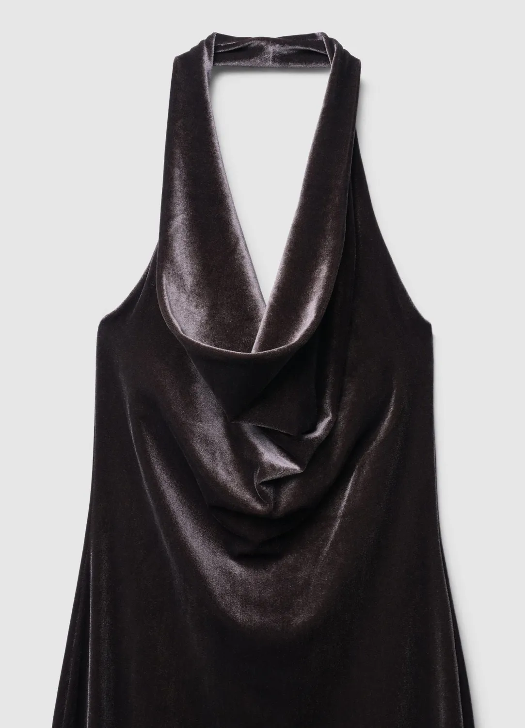 Calliope robe longue col drapé femme soirée
