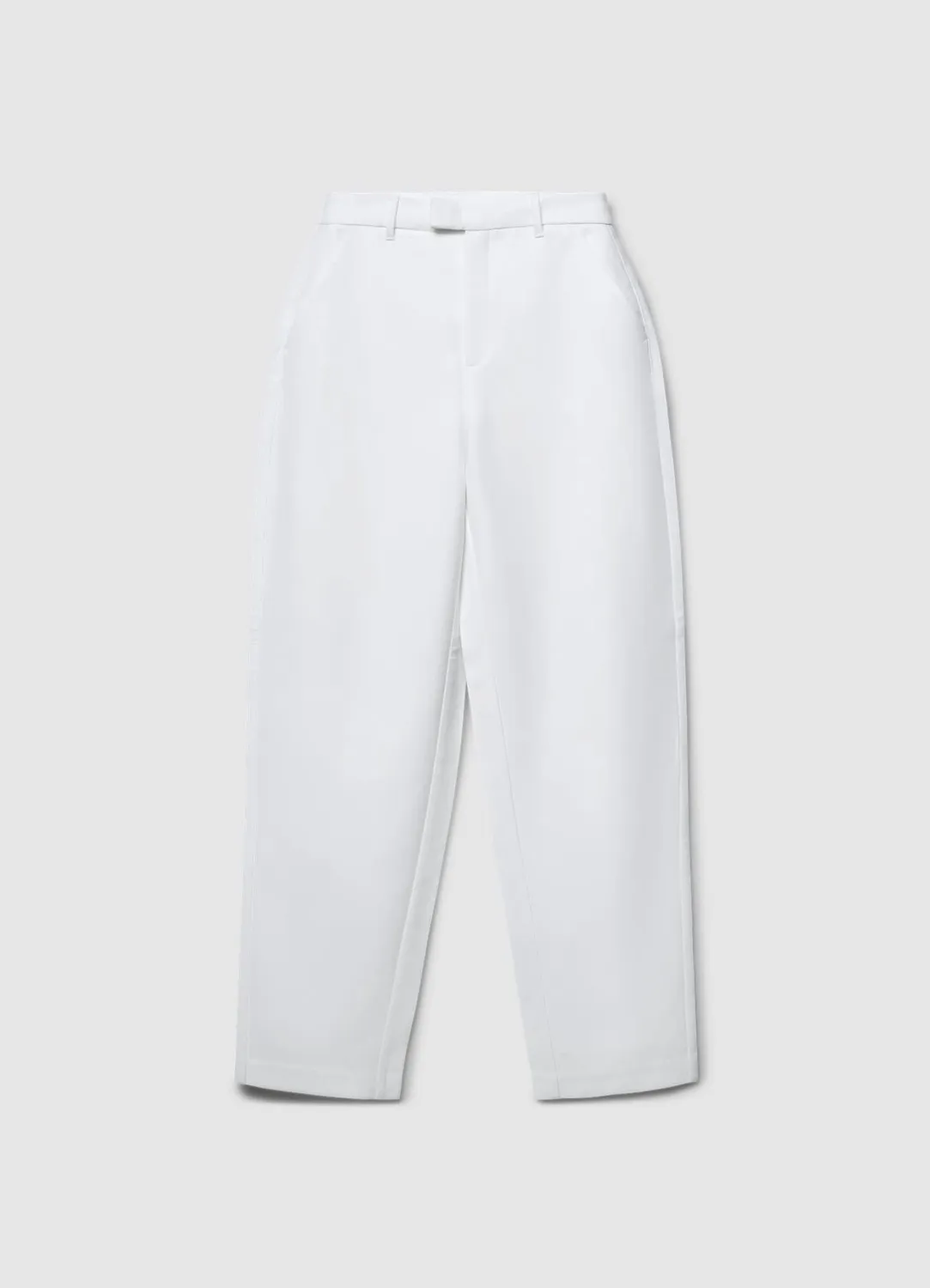 Calliope pantalon baggy uni taille haute femme
