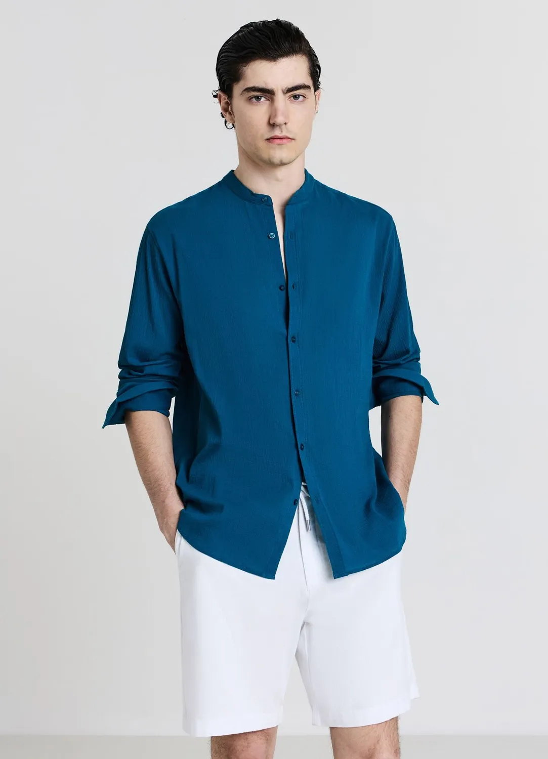 Calliope bermuda homme cordon regular uni