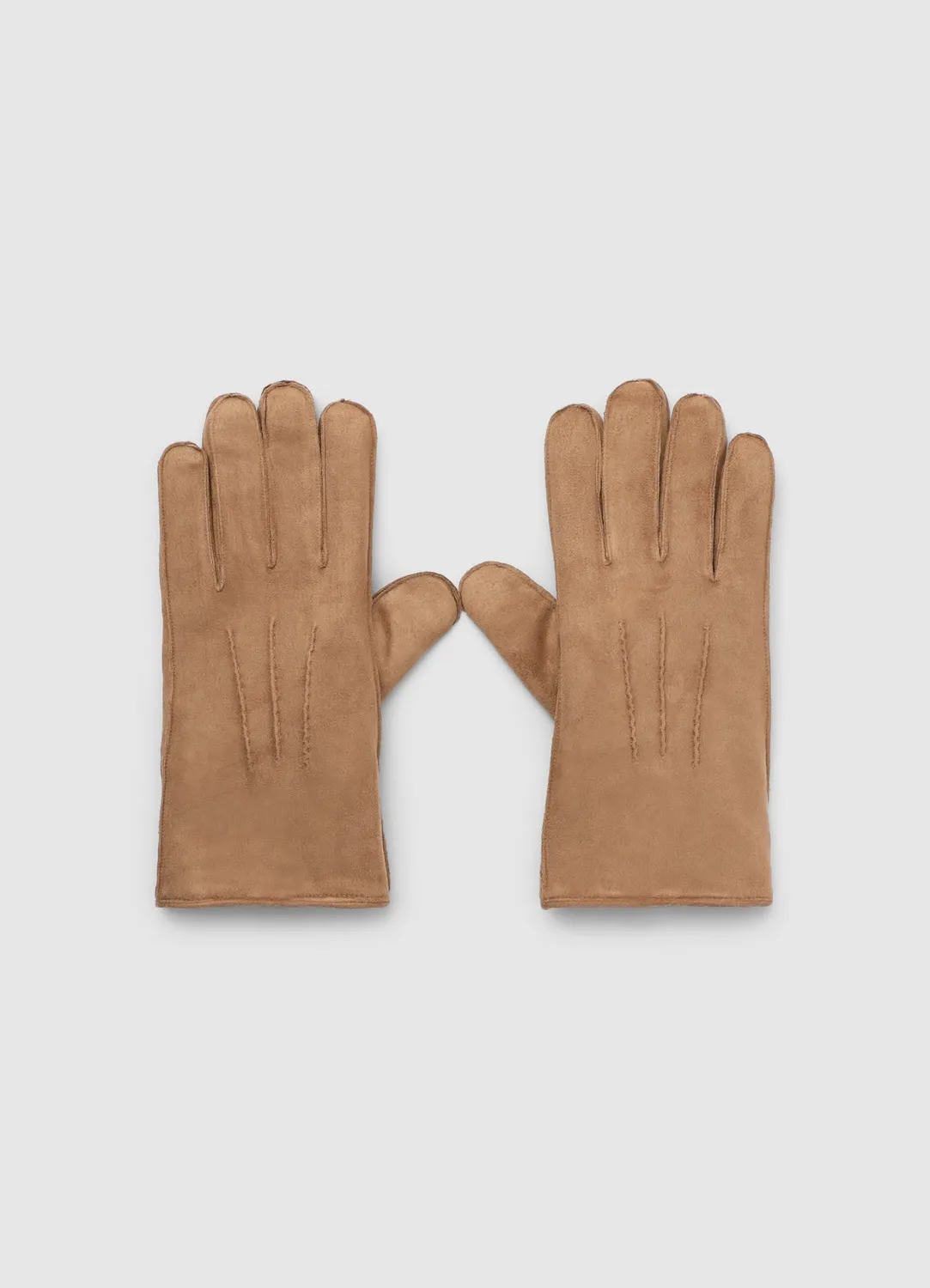 Calliope gants aspect mouton homme doublure chaude