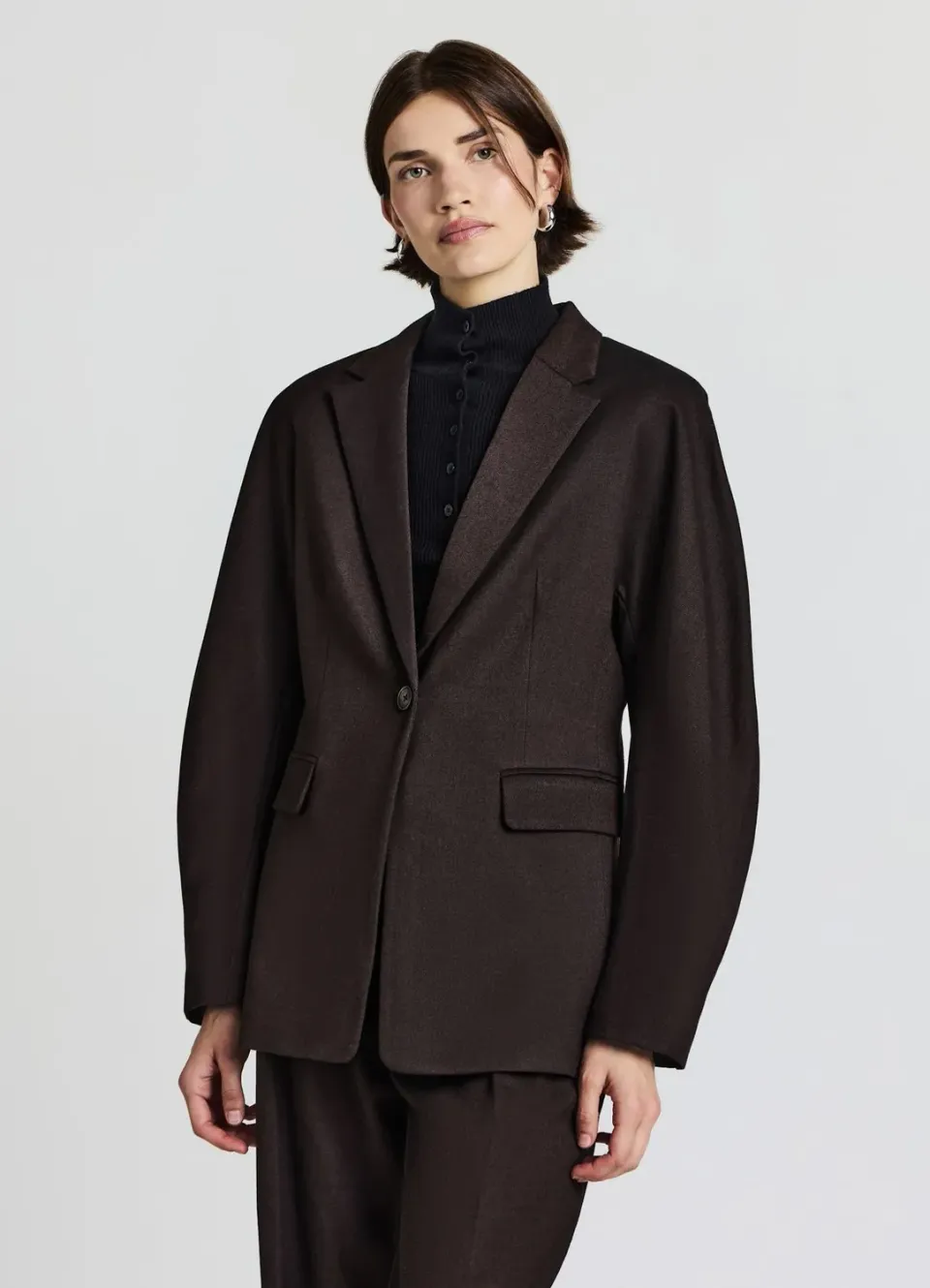 Calliope veste cintrée blazer S 1 bouton réversible