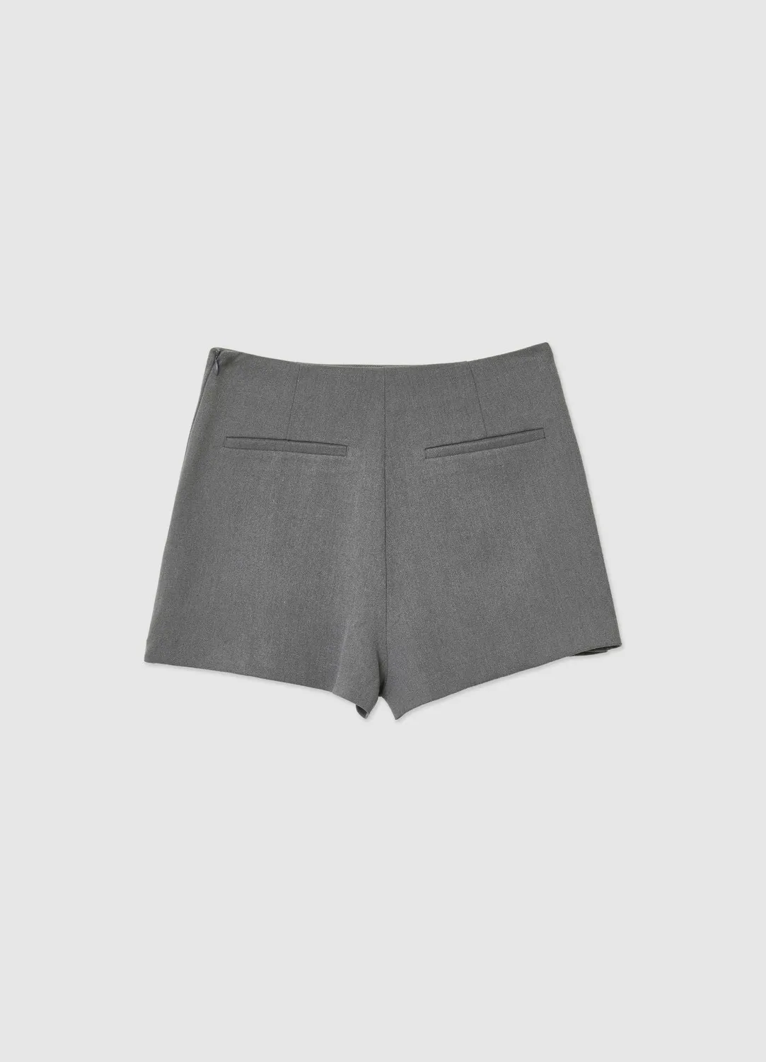 Calliope Jupe-Short Fendue femme zip latéral casual