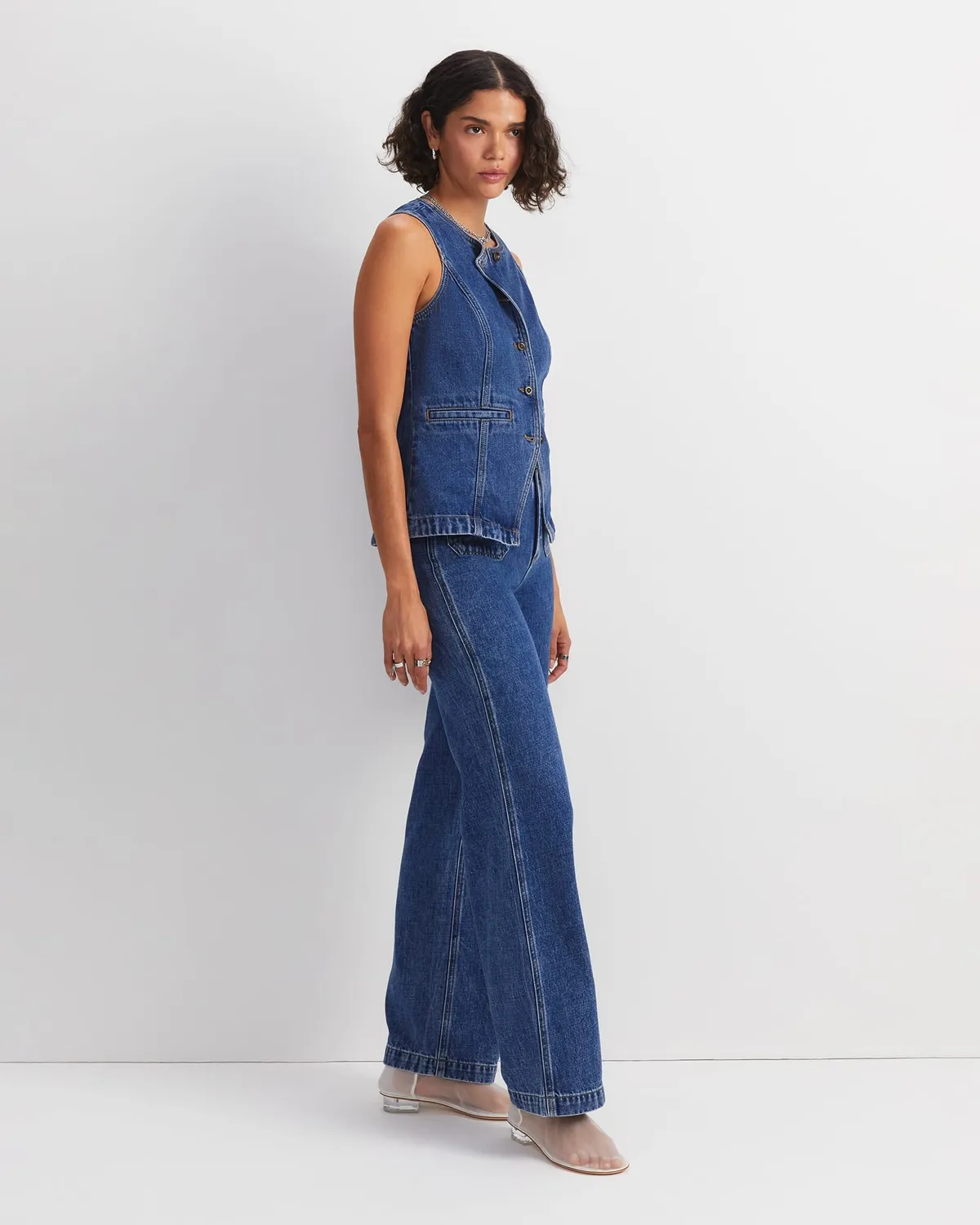 Sportscraft Allegra jean coton femme poches plaquées