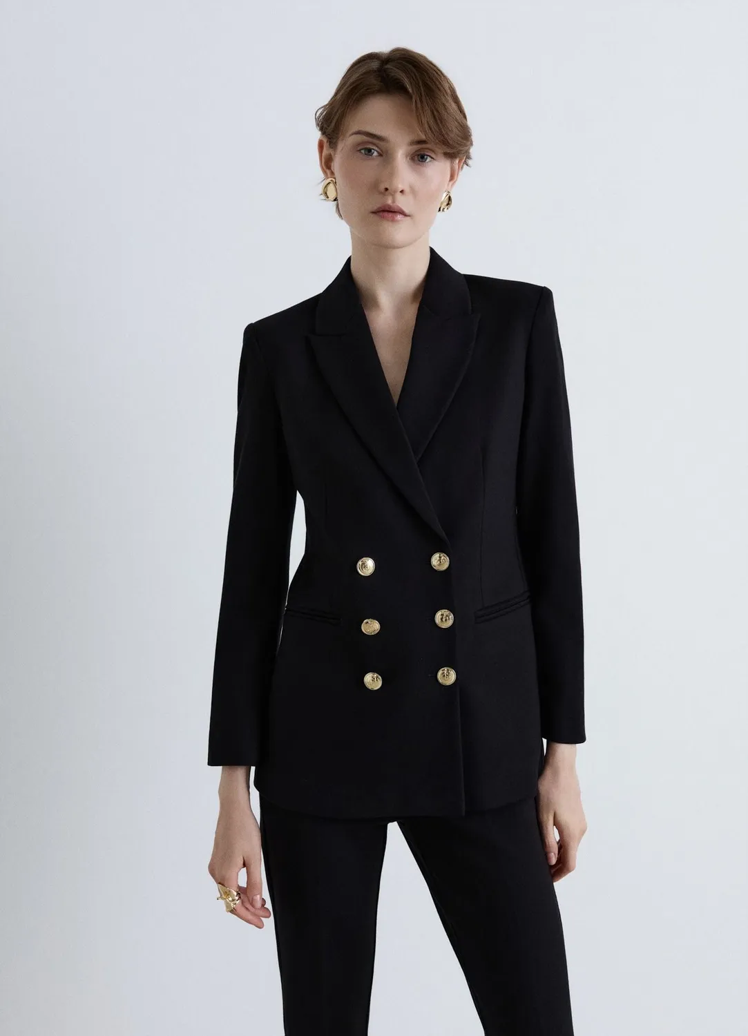 Calliope veste femme double boutonnage tailleur