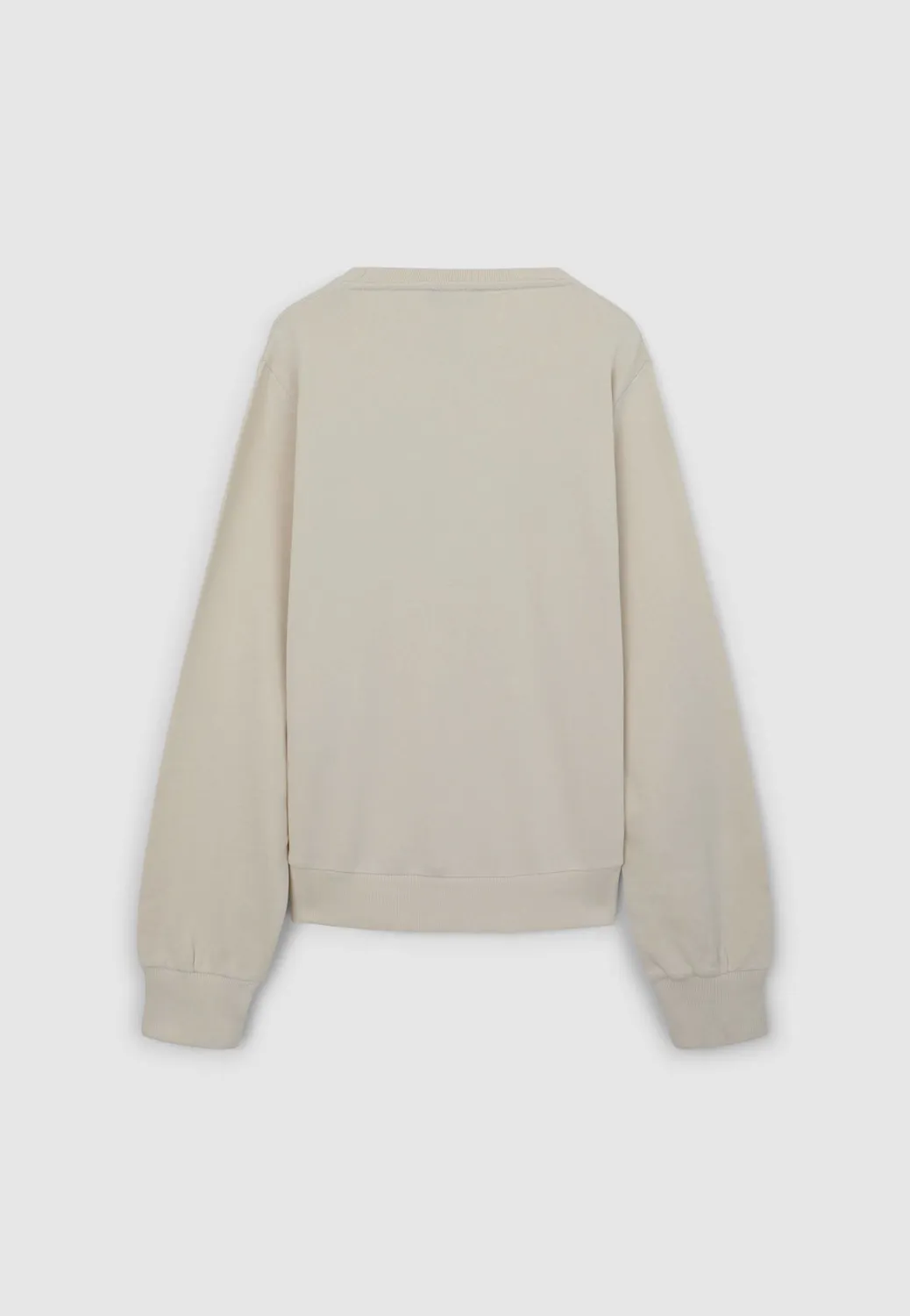 Calliope pull coton femme col rond franges