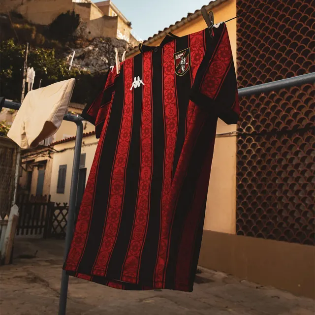 Kappa Claro maillot US Endoume 26/27 rouge homme