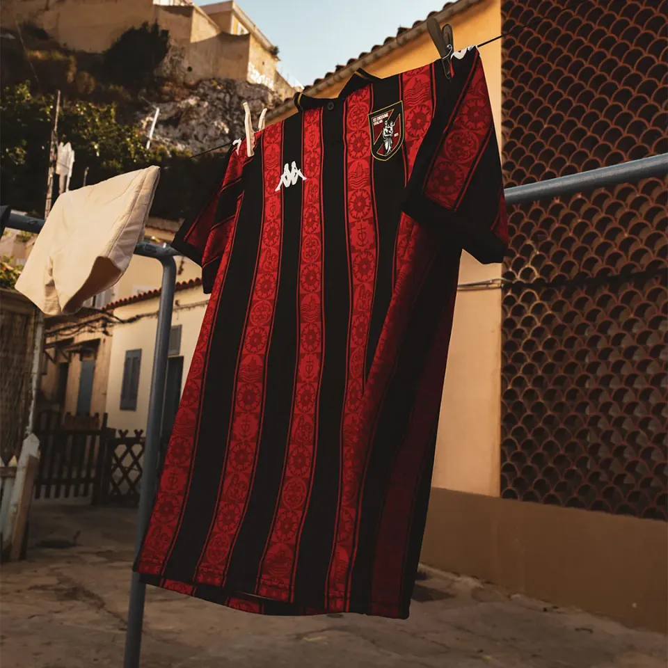 Kappa Claro maillot US Endoume 26/27 rouge homme