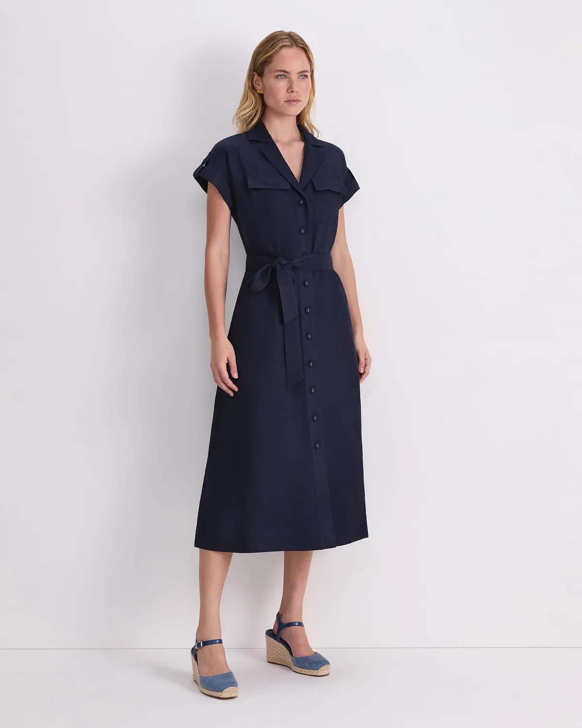 Sportscraft Vallerina robe chemise femme midi