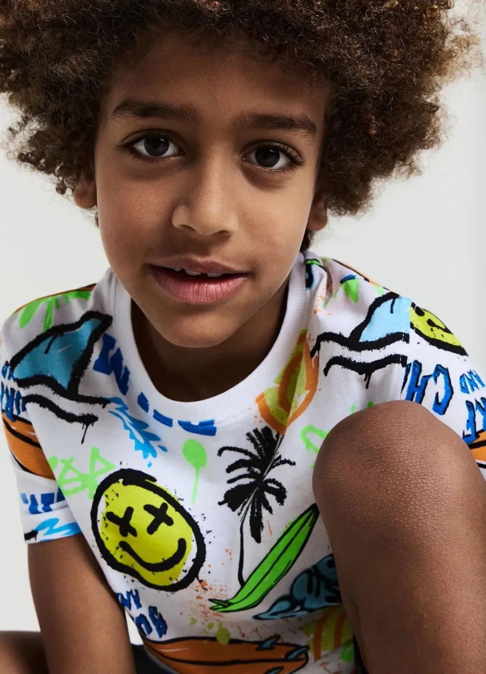 Calliope Ensemble garçon t-shirt short imprimé