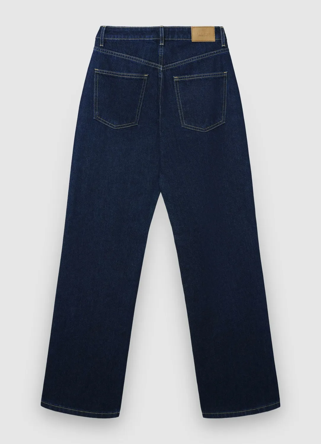 Calliope jean straight femme 5 poches uni