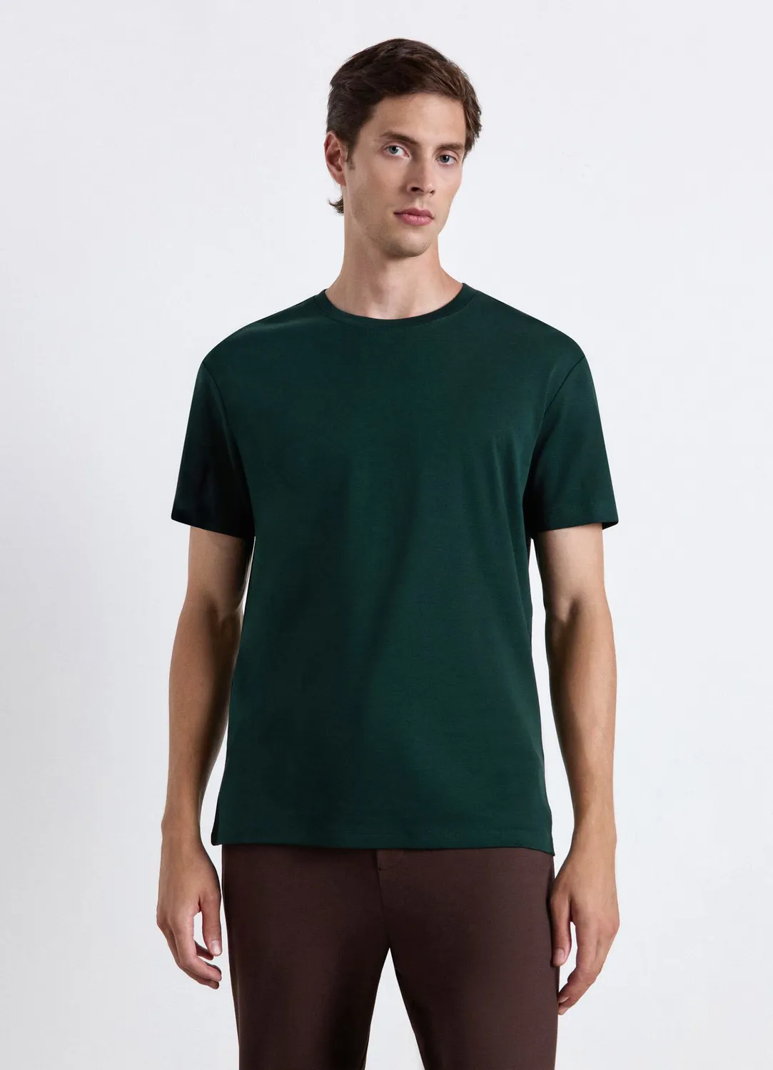 Calliope T-shirt Col Rond Uni Homme Grandes Tailles