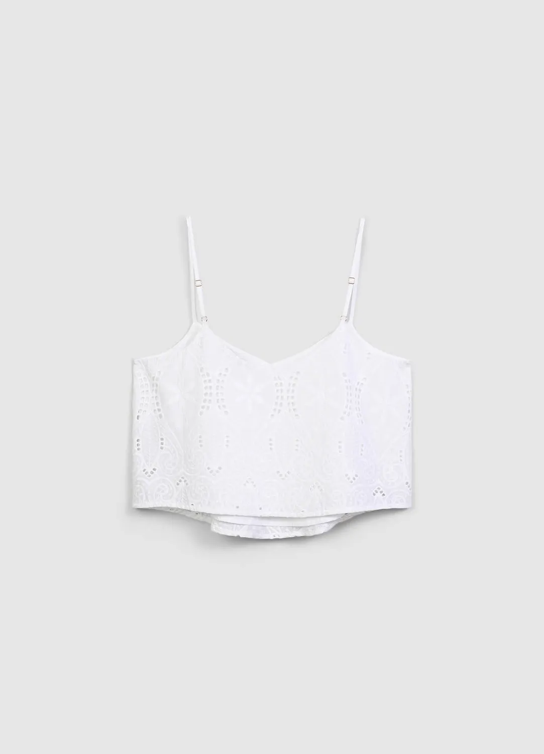 Calliope top sangallo bretelles femme