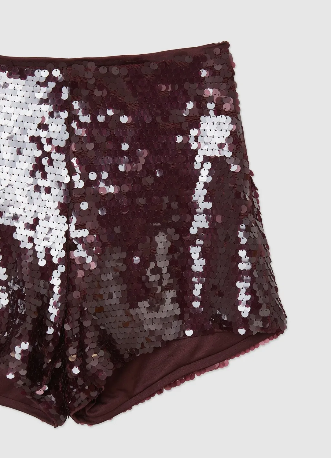 Calliope short femme à paillettes effet brillant