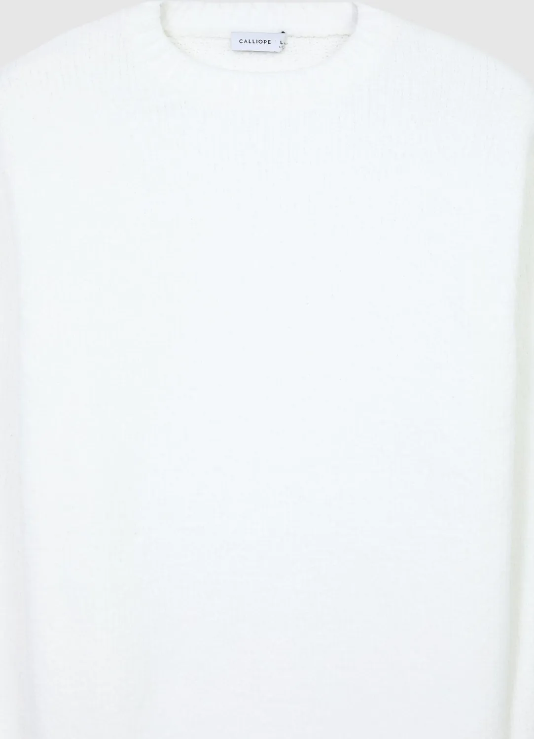 Calliope pull col rond chenille homme