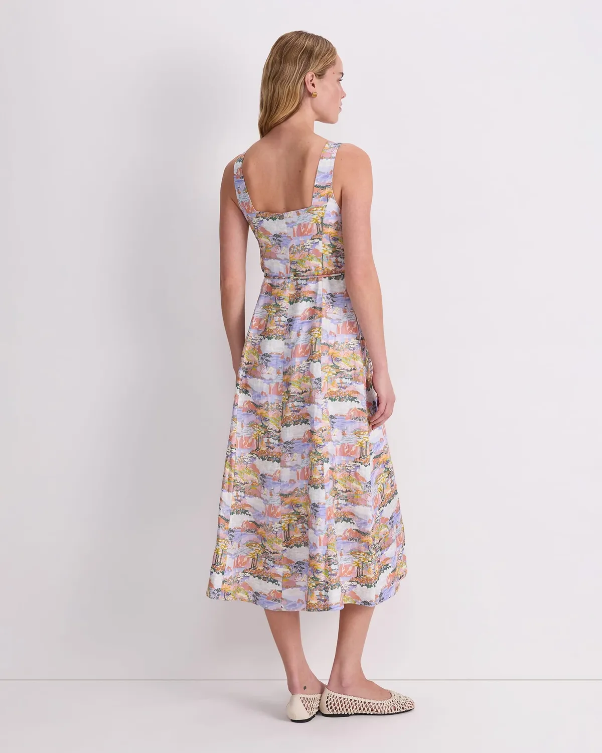 Sportscraft Coastal Parade Liberty robe midi lin