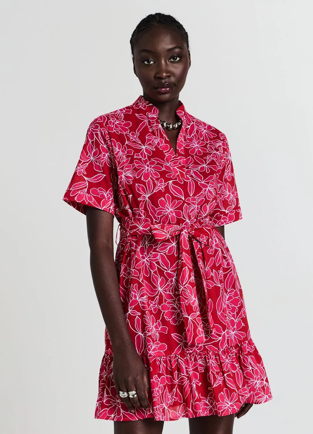 Calliope Robe fantaisie femme volant courte