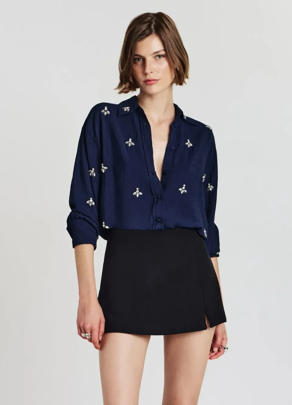 Calliope chemise oversize applications femme