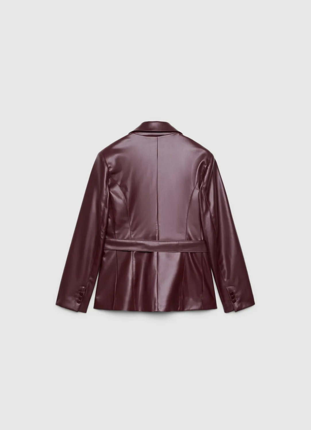 Calliope Veste blazer femme ceinture à nouer