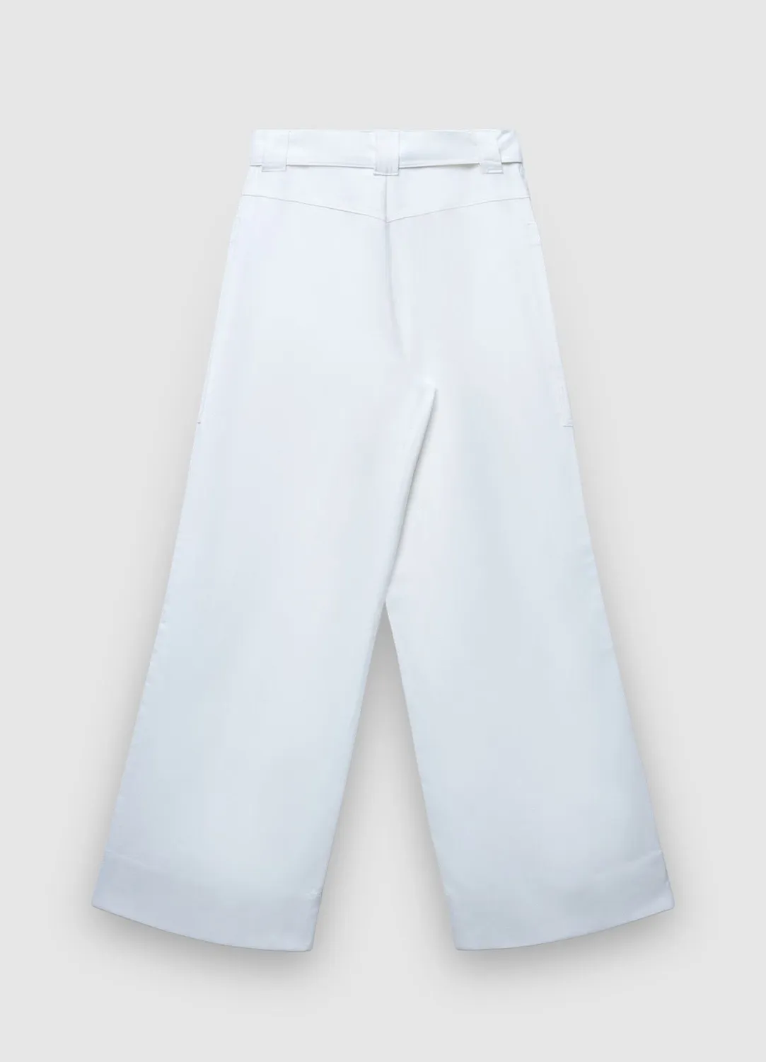 Calliope Pantalon taille haute femme ceinture large