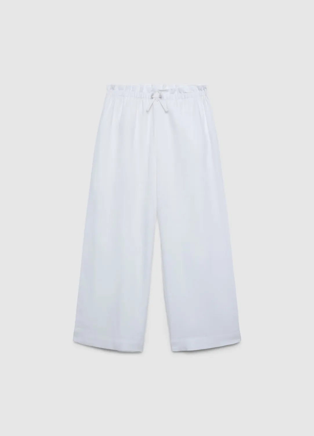 Calliope pantalon large fille 10-11 ans uni