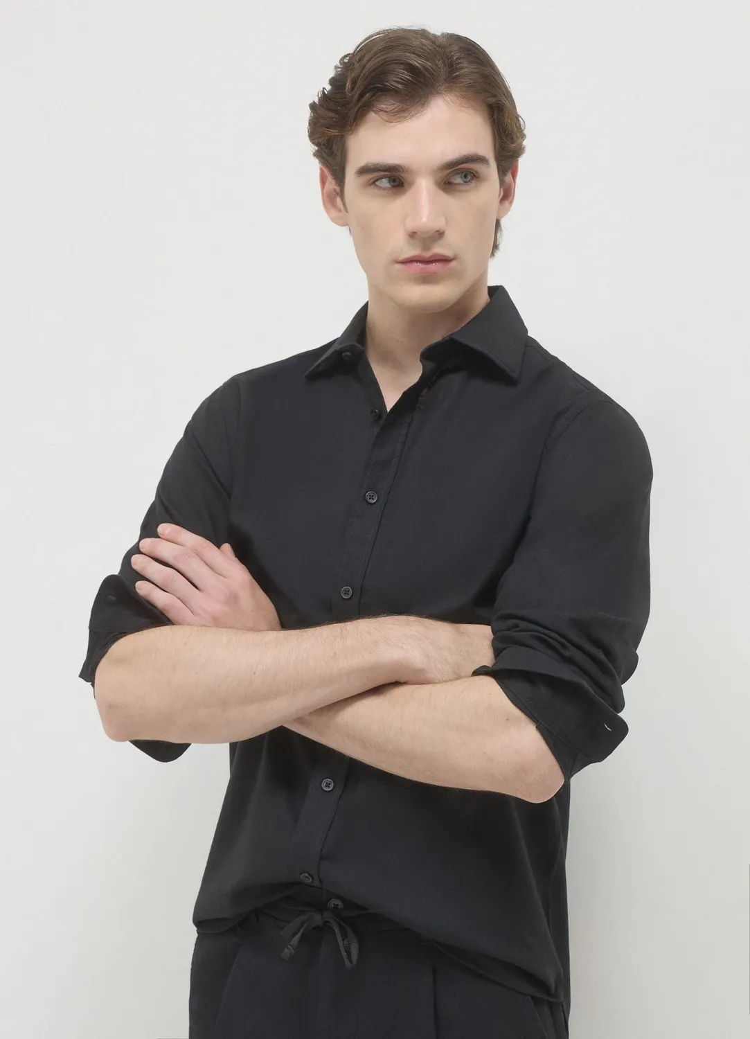 Calliope Chemise classique lin homme regular