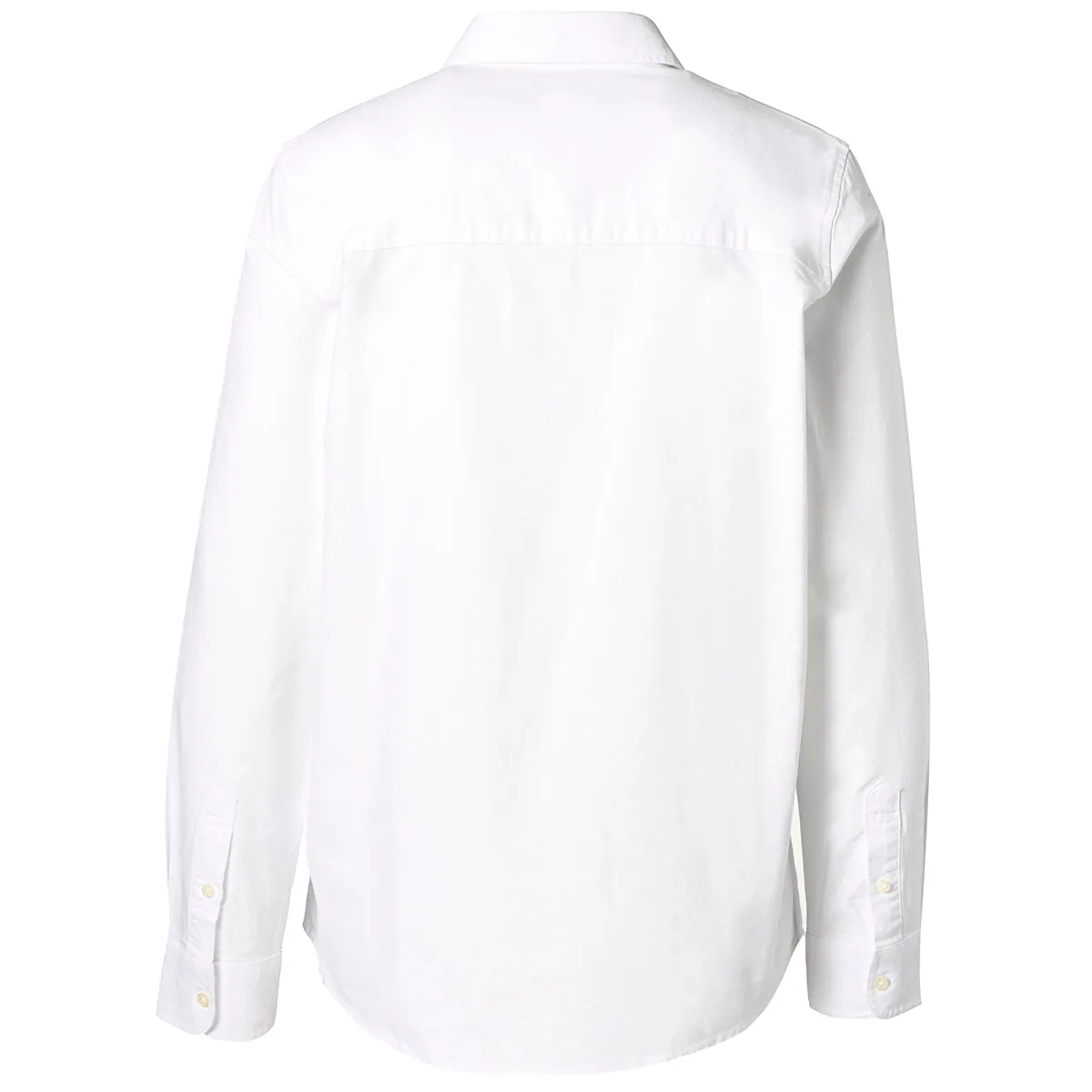 Robe di Kappa Bonin chemise femme blanc coton manches longues
