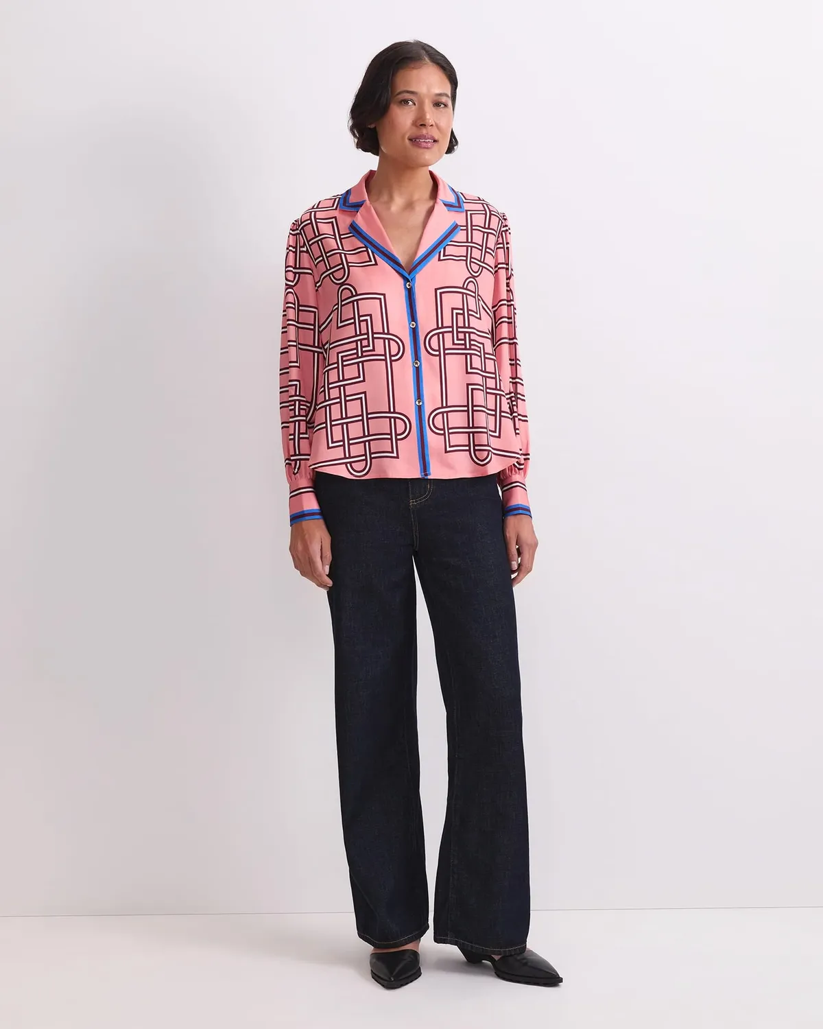 Sportscraft Rhodes 120505 blouse viscose femme imprimé