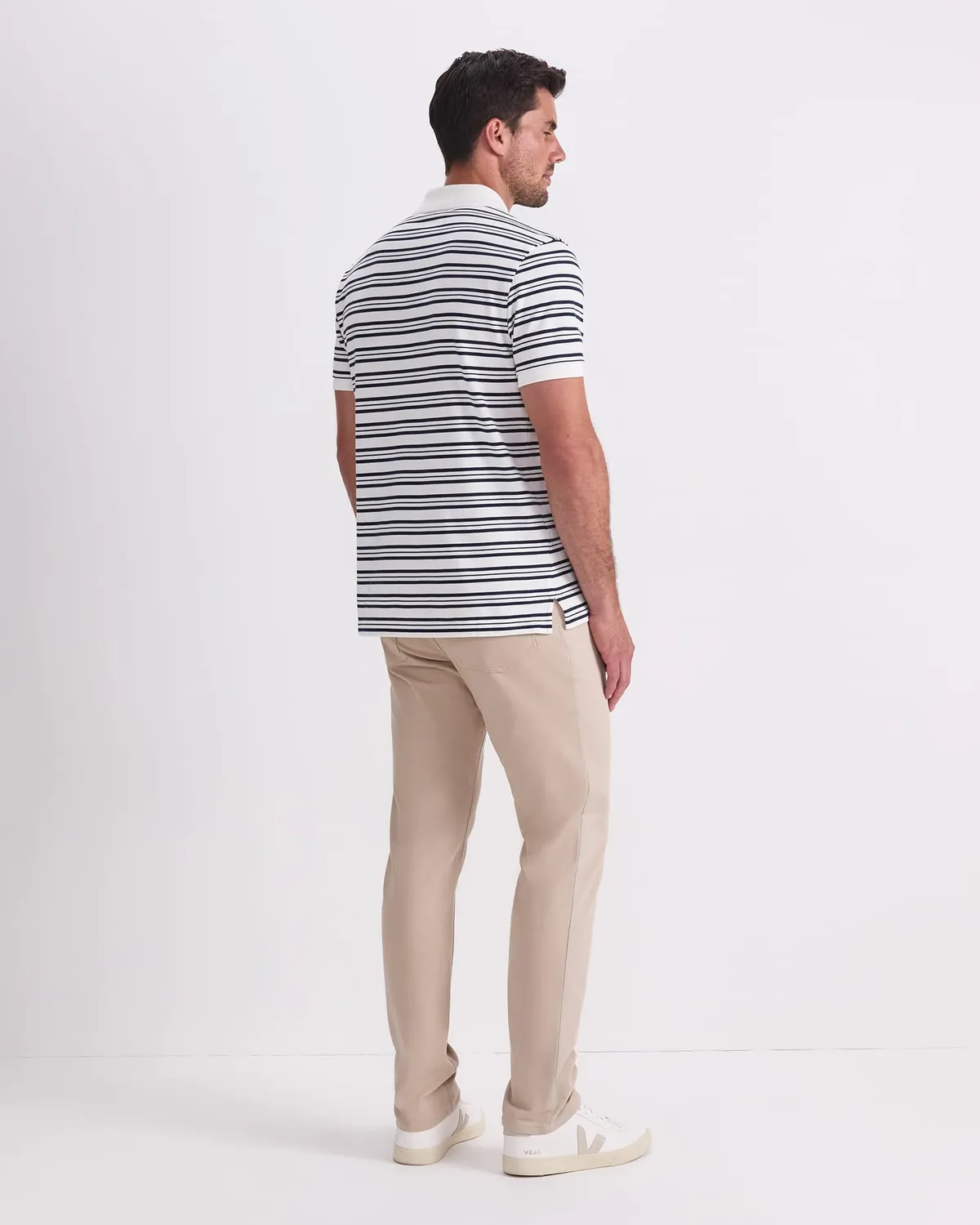 Sportscraft 208081 SC Stripe Pique polo homme coton