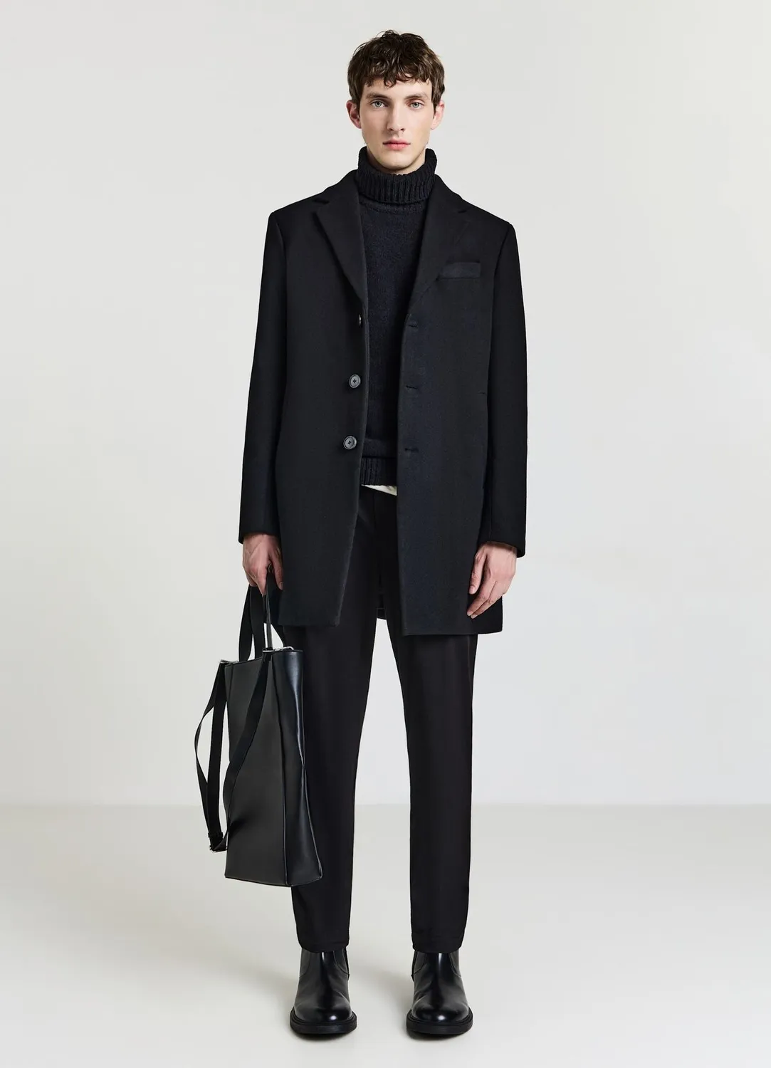 Calliope manteau classique homme doublé