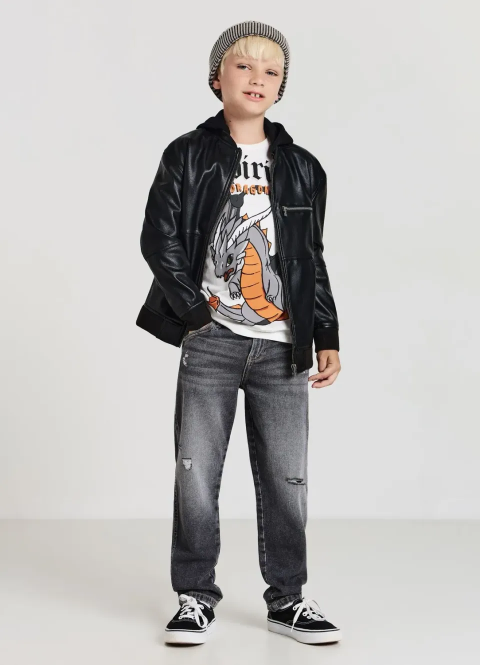 Calliope jean baggy enfant déchiré