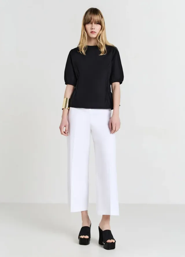 Calliope chemise femme smock manches courtes