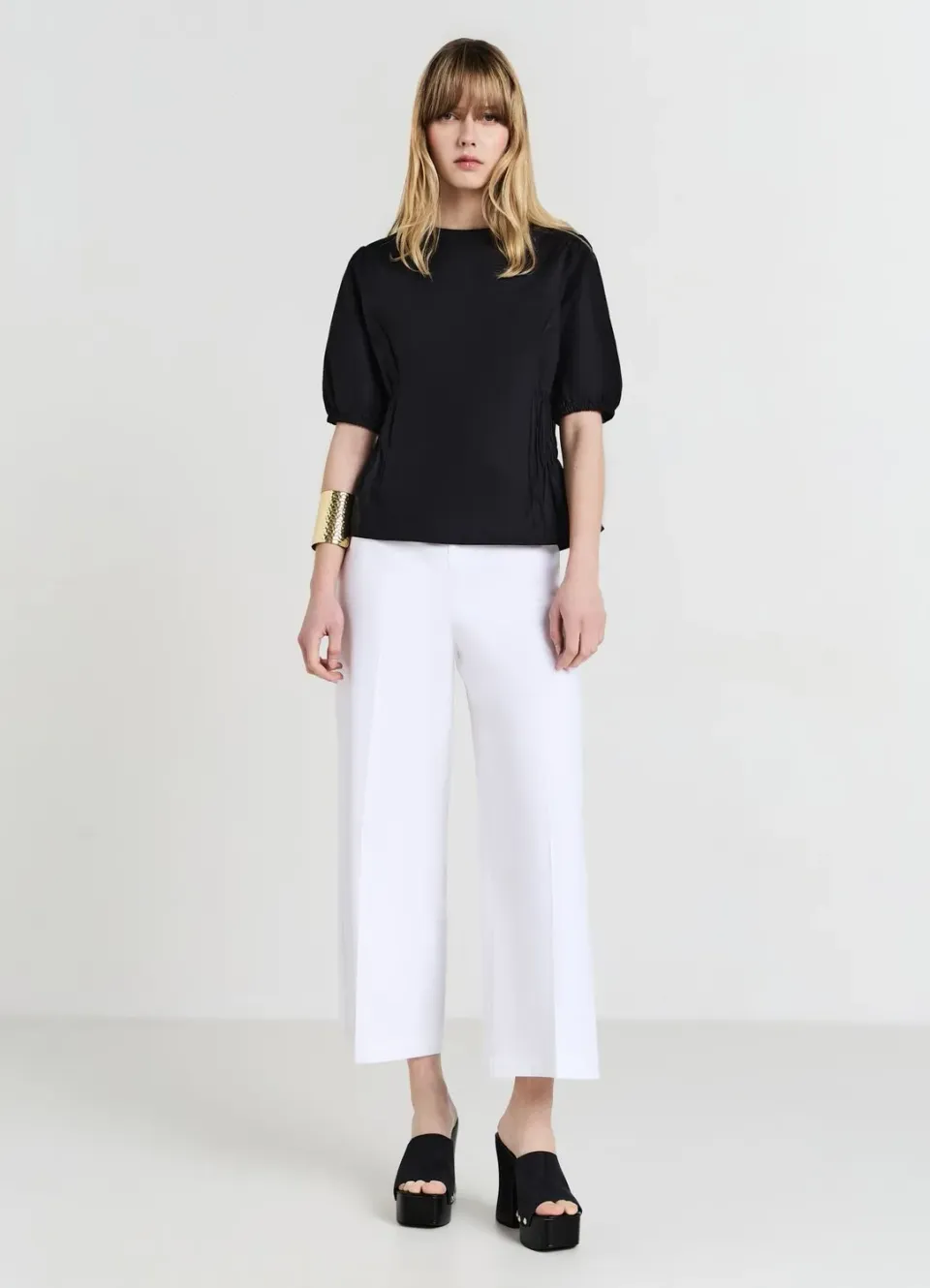 Calliope chemise femme smock manches courtes