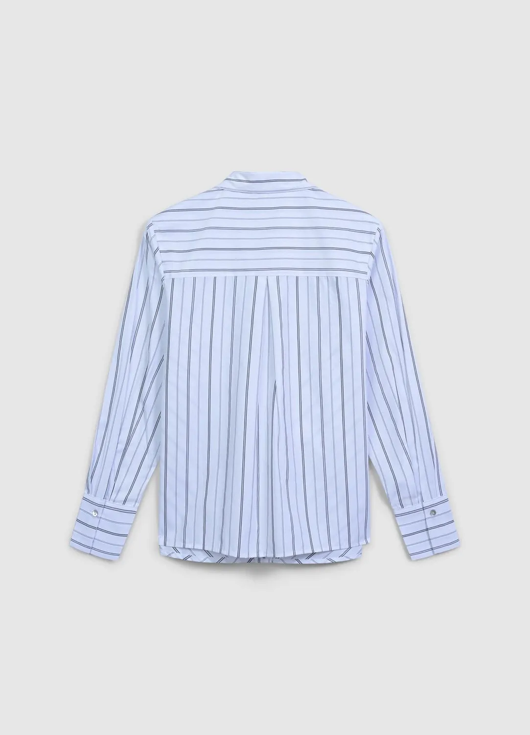 Calliope chemise rayures diagonales femme coton