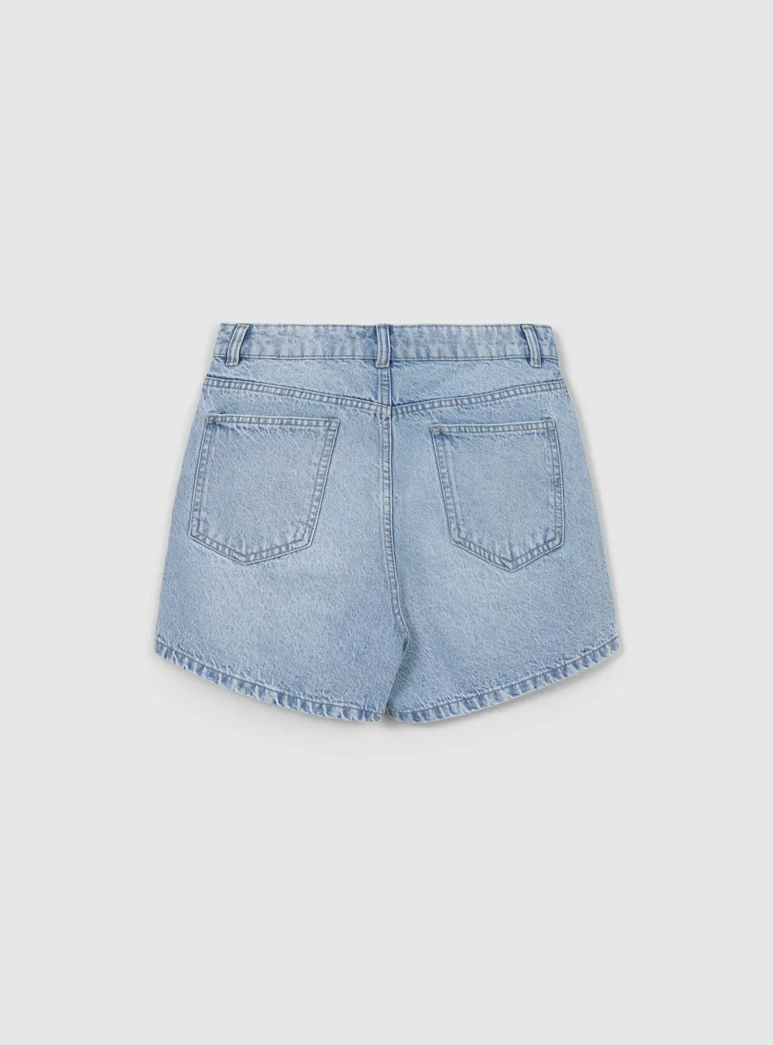 Calliope Bermuda femme denim taille haute