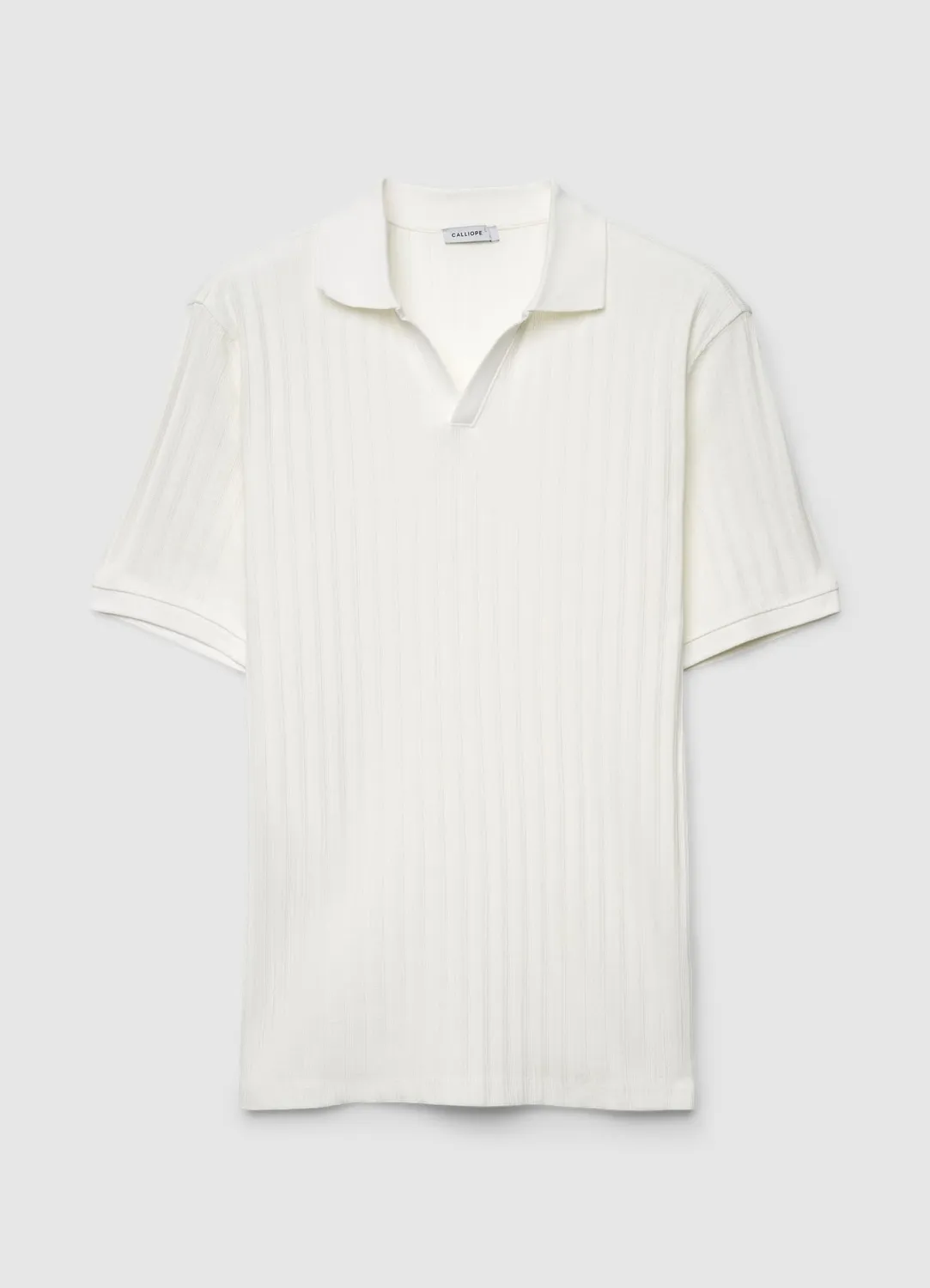 Calliope T-shirt polo homme côtelé derby