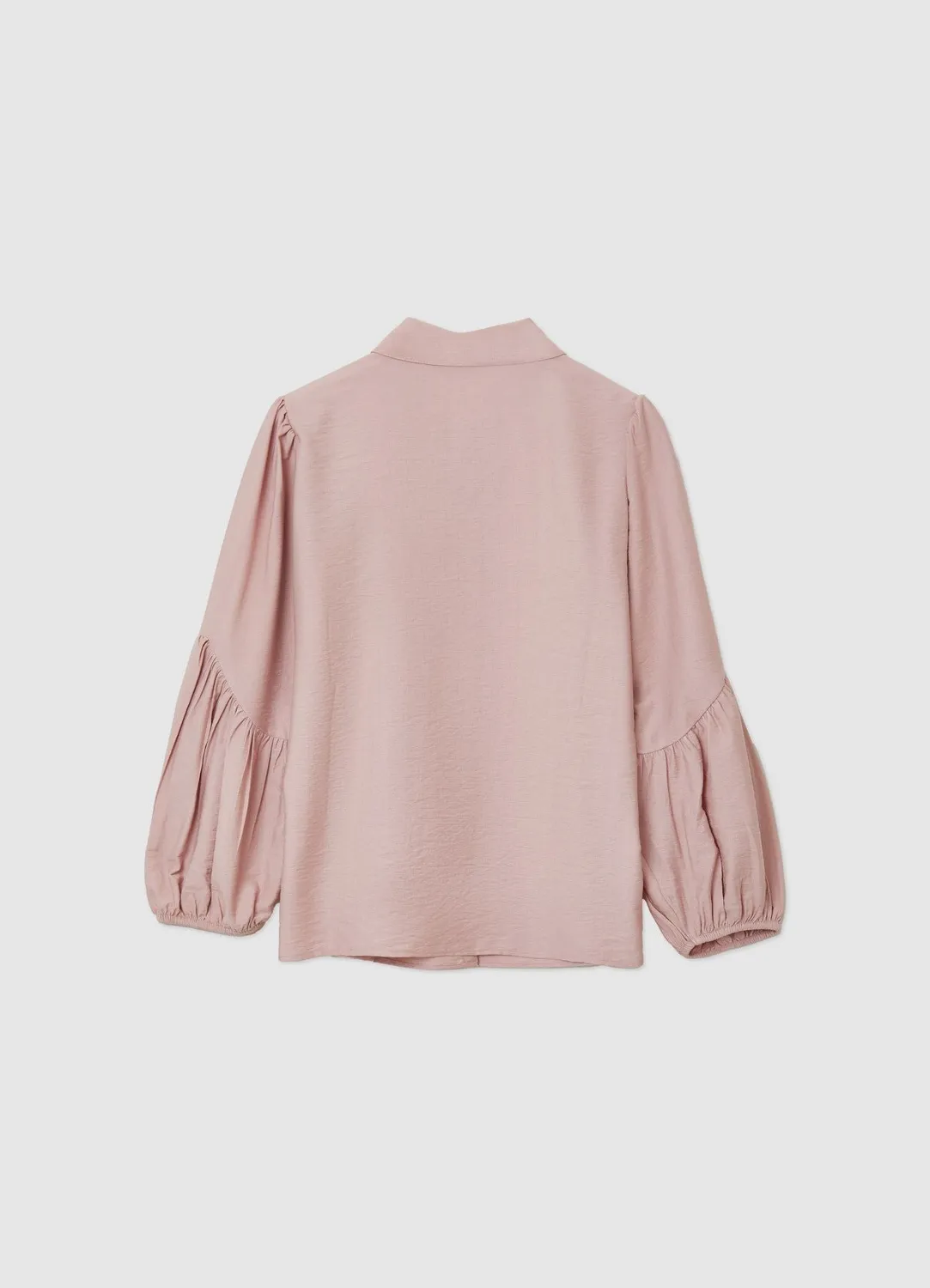 Calliope Chemise Femme Manches Ballon Unie