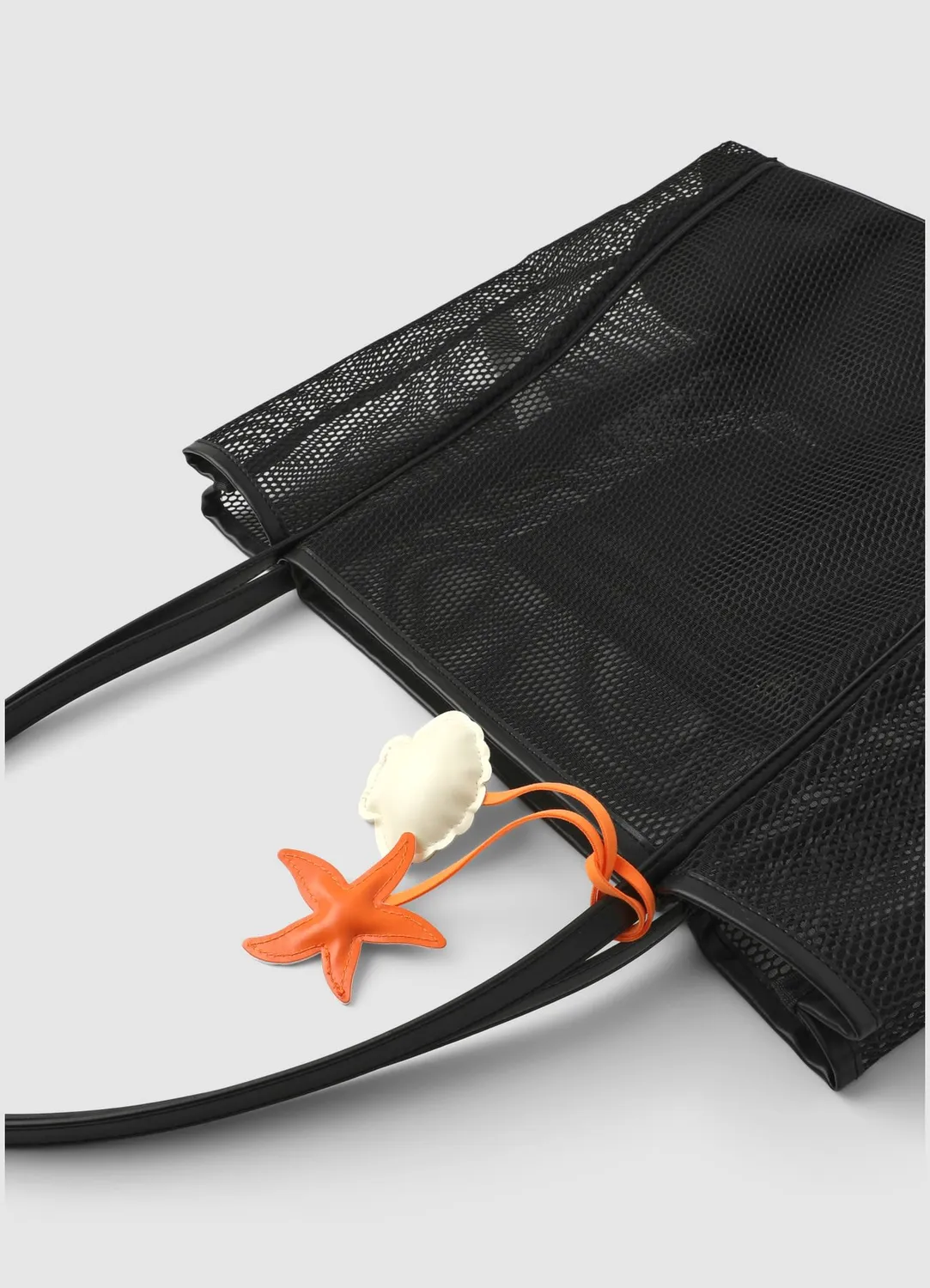Calliope sac filet plage charms coquillage taille unique