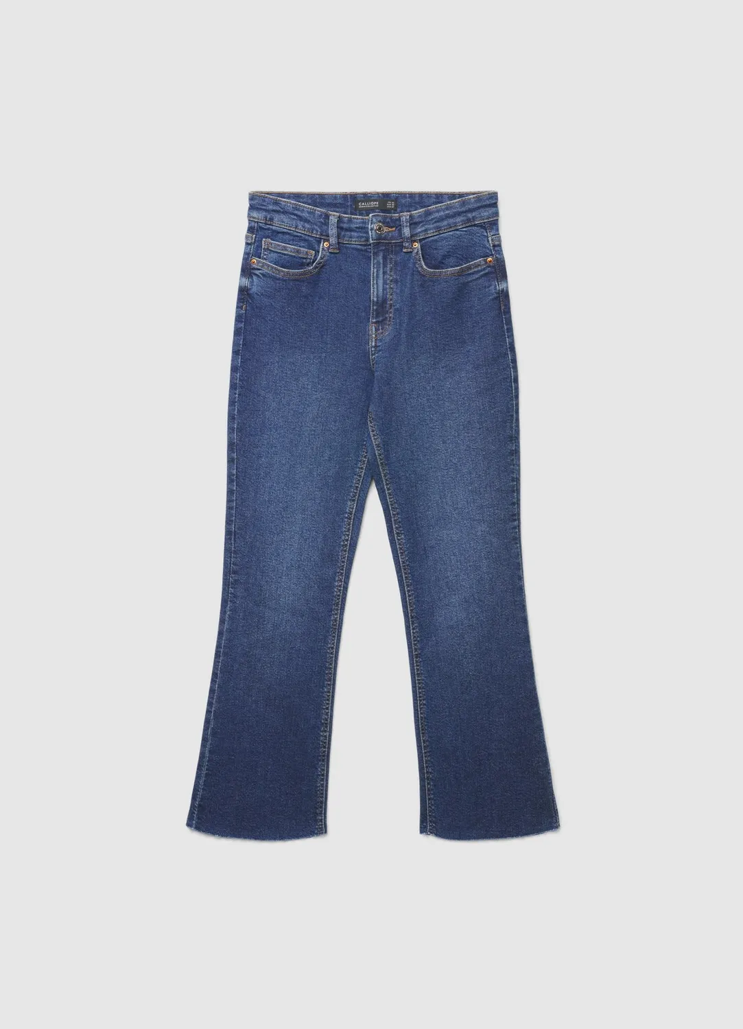 Calliope Jean Crop Flare Femme Taille Moyenne