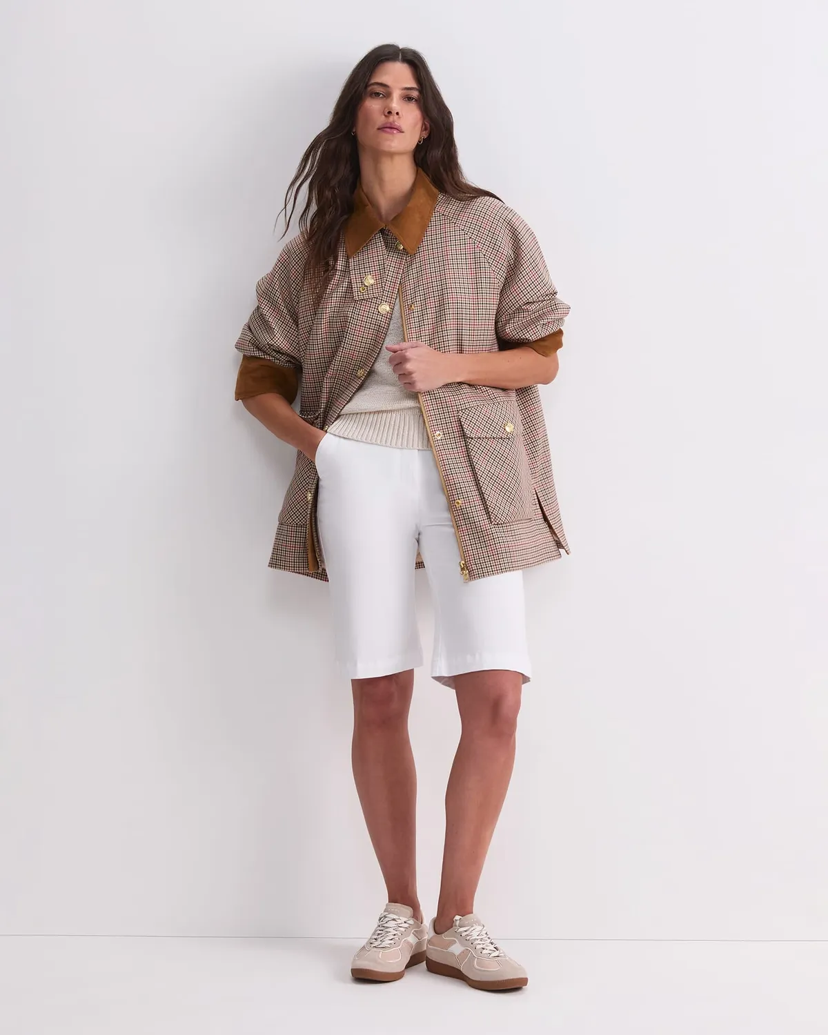 Sportscraft Sara veste matelassée à carreaux