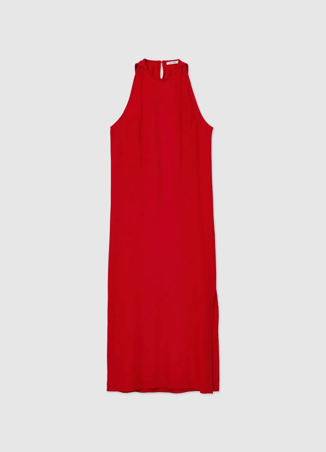 Calliope robe fourreau longue unie taille S