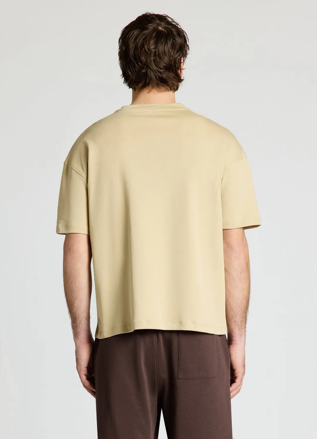 Calliope t-shirt ample uni homme col rond