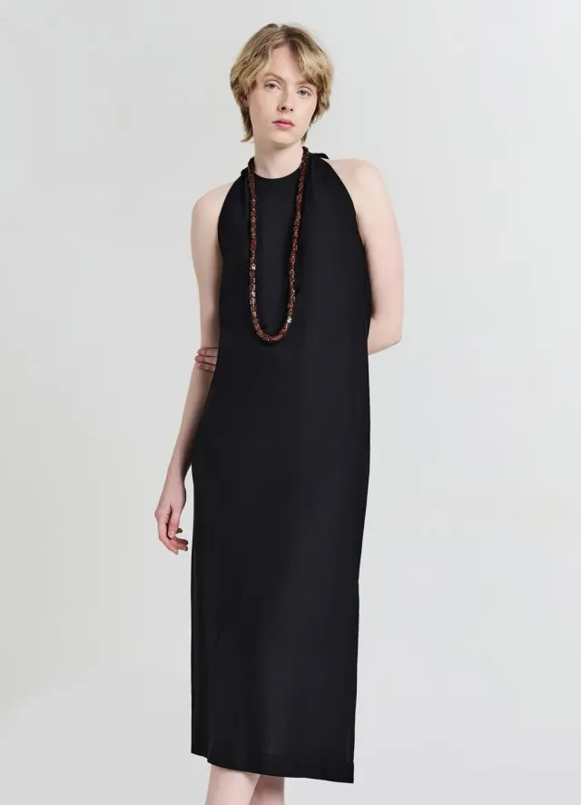 Calliope Atelier robe fourreau longue femme unie