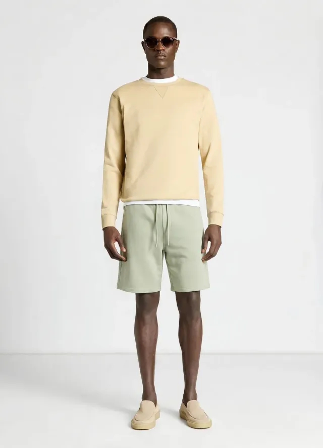 Calliope Short jogging homme uni à cordon