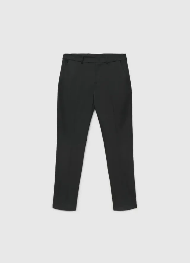 Calliope pantalon tailleur femme droit uni bureau