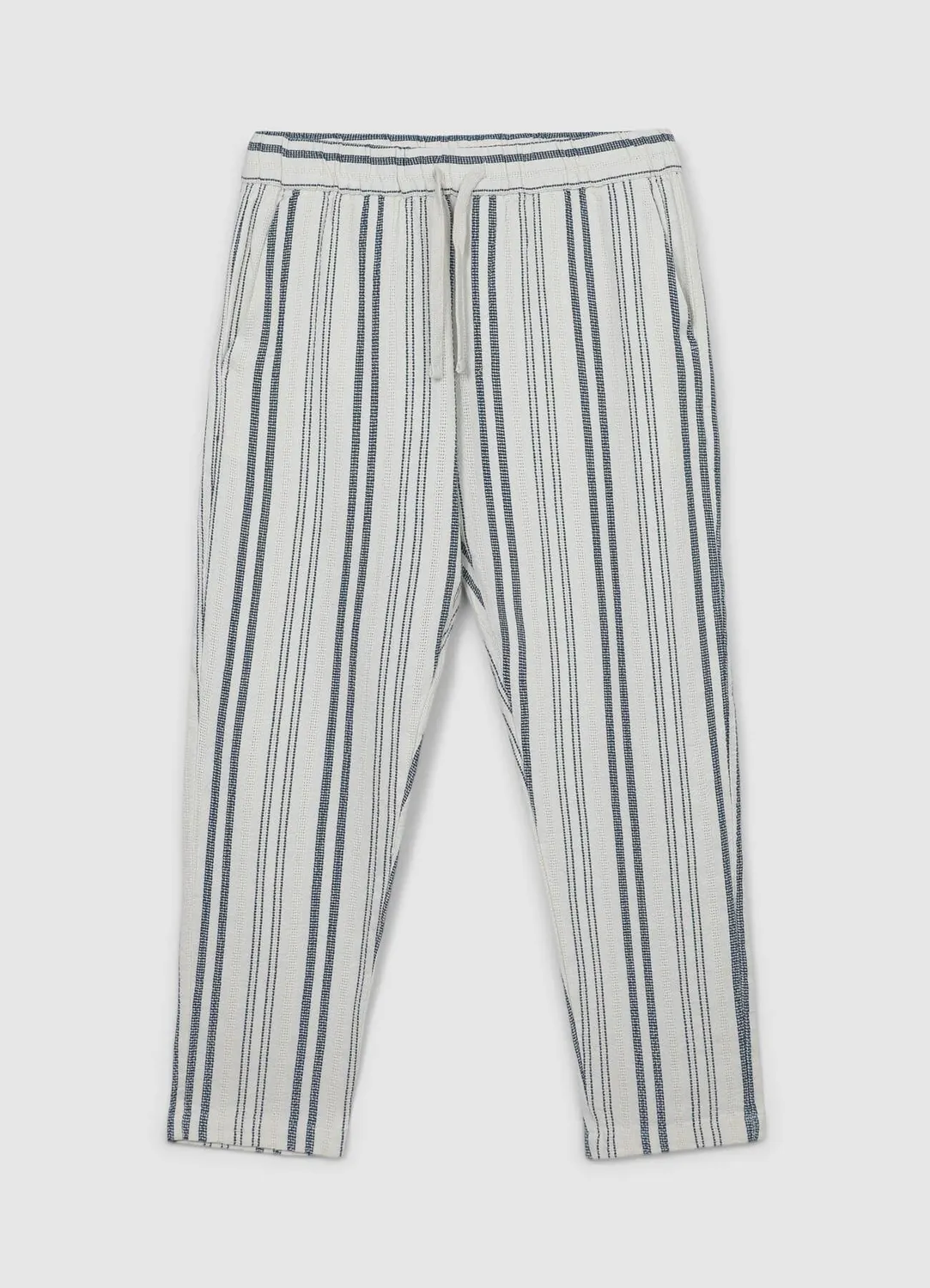 Calliope jogger rayé pantalon coton homme